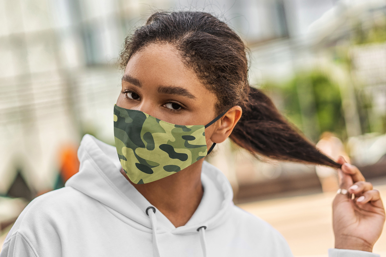 Face Mask MockUp Lifestyle vol.2