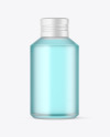 120ml Color Frosted Bottle Mockup