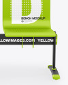 Matte Bench Mockup Matte Bench Mockup