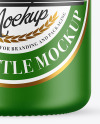 Matte Beer Bottle Mockup