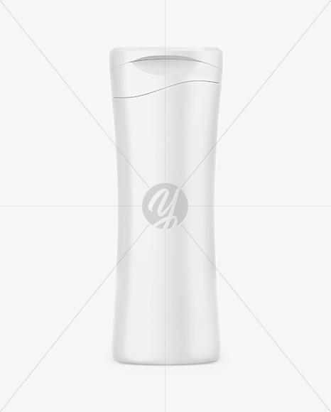 Matte Plastic Cosmetic Bottle Mockup