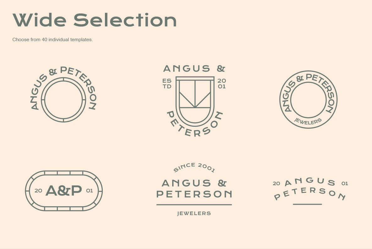 Minimalist Logo Templates