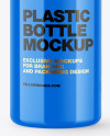 Glossy Plastic Bottle Mockup