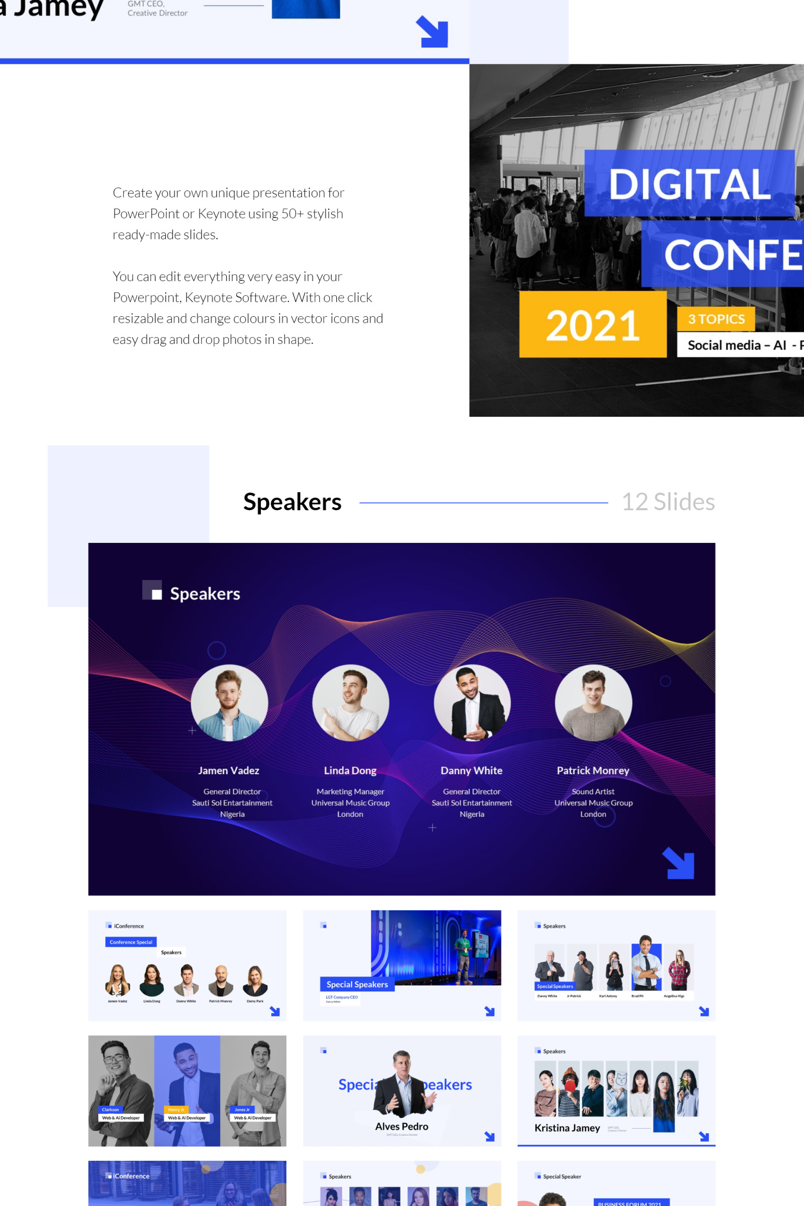 iConference - Smooth Animated Keynote Template iConference - Smooth Animated Keynote Template