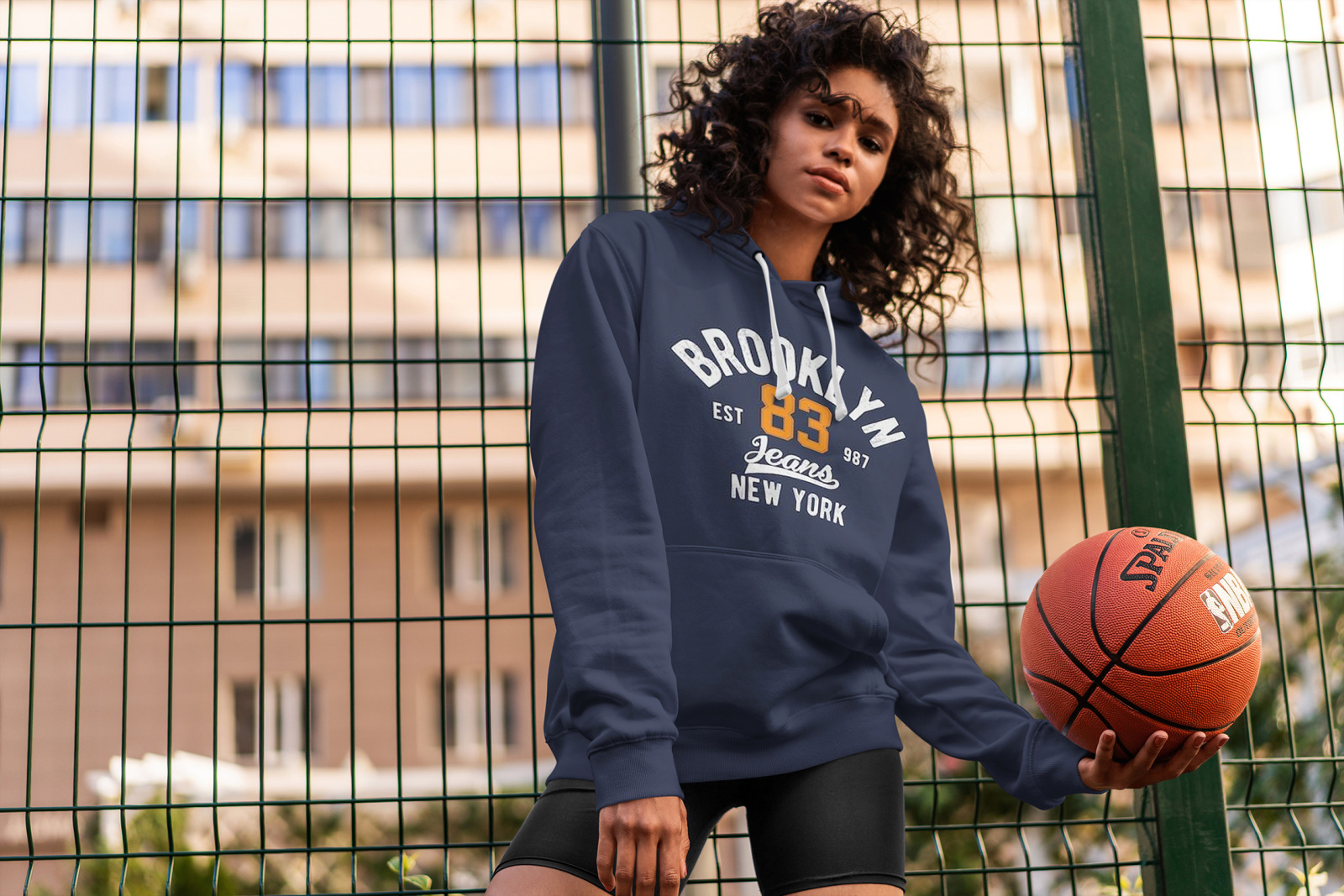 Hoodie Mock-Up Basketball