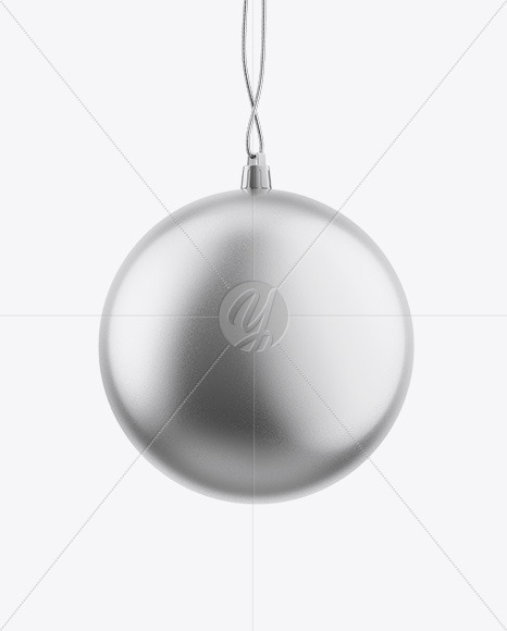 Glitter Christmas Ball Mockup Glitter Christmas Ball Mockup