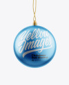 Glitter Christmas Ball Mockup Glitter Christmas Ball Mockup