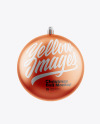 Glitter Christmas Ball Mockup Glitter Christmas Ball Mockup