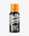 Matte Plastic Bottle Mockup