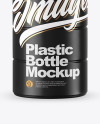 Matte Plastic Bottle Mockup