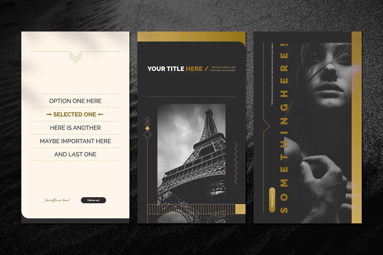 Treasure Social Media Templates