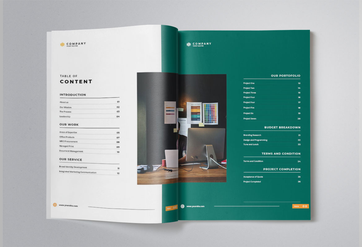 Creative Company Proposal Indesign Template