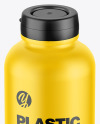 Matte Plastic Bottle Mockup