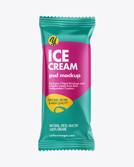 Ice Cream Bar Mockup