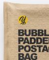 Kraft Paper Postage Bag Mockup