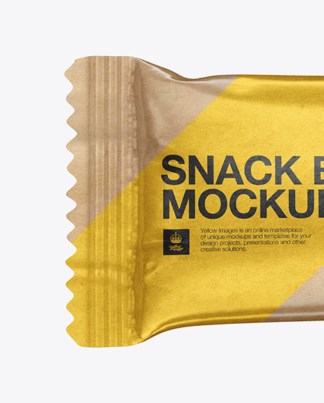 Kraft Snack Bar Mockup