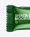 Matte Metallic Snack Bar Mockup