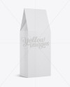 Paper Box Mockup - Halfside View