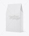 Paper Box Mockup - Halfside View