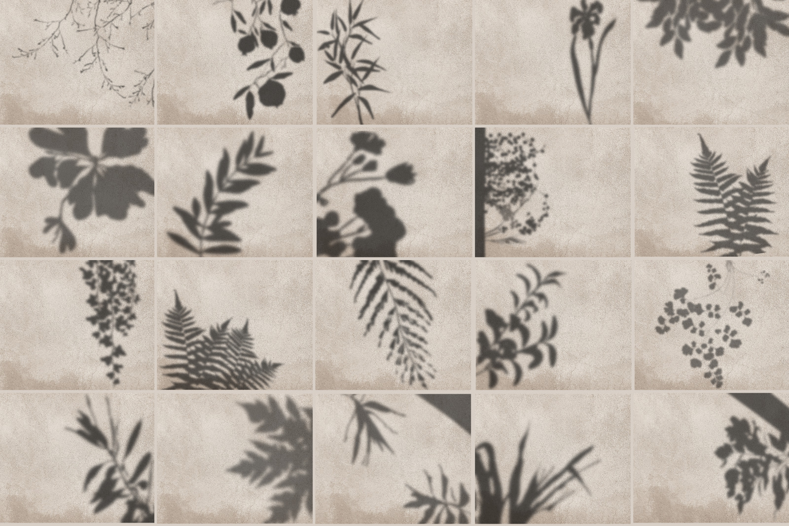 Botanica Shadow Overlay Stamps for Procreate