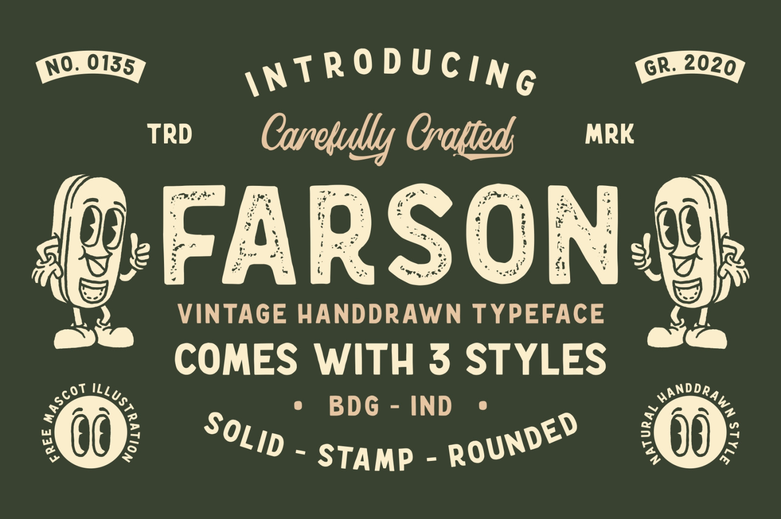 Farson - Vintage Typeface