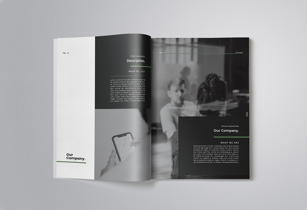 Creative Company Proposal Indesign