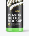 Colored Cosmetic Bottle with Pump Mockup