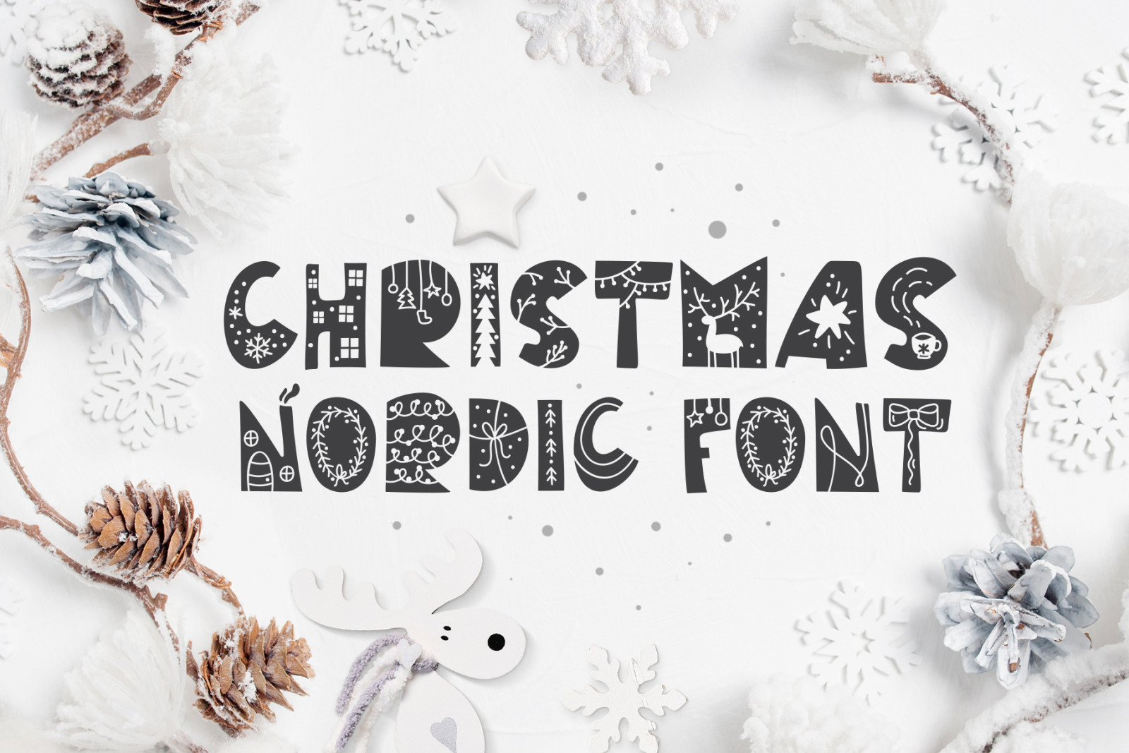 Christmas Nordic Font