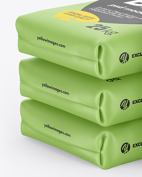 Polypropylene Bags Mockup