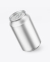 Matte Metallic Drink Can Mockup