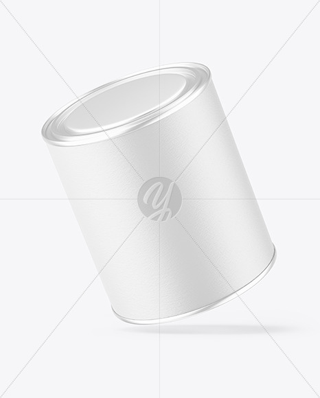 Textured Paint Can Mockup