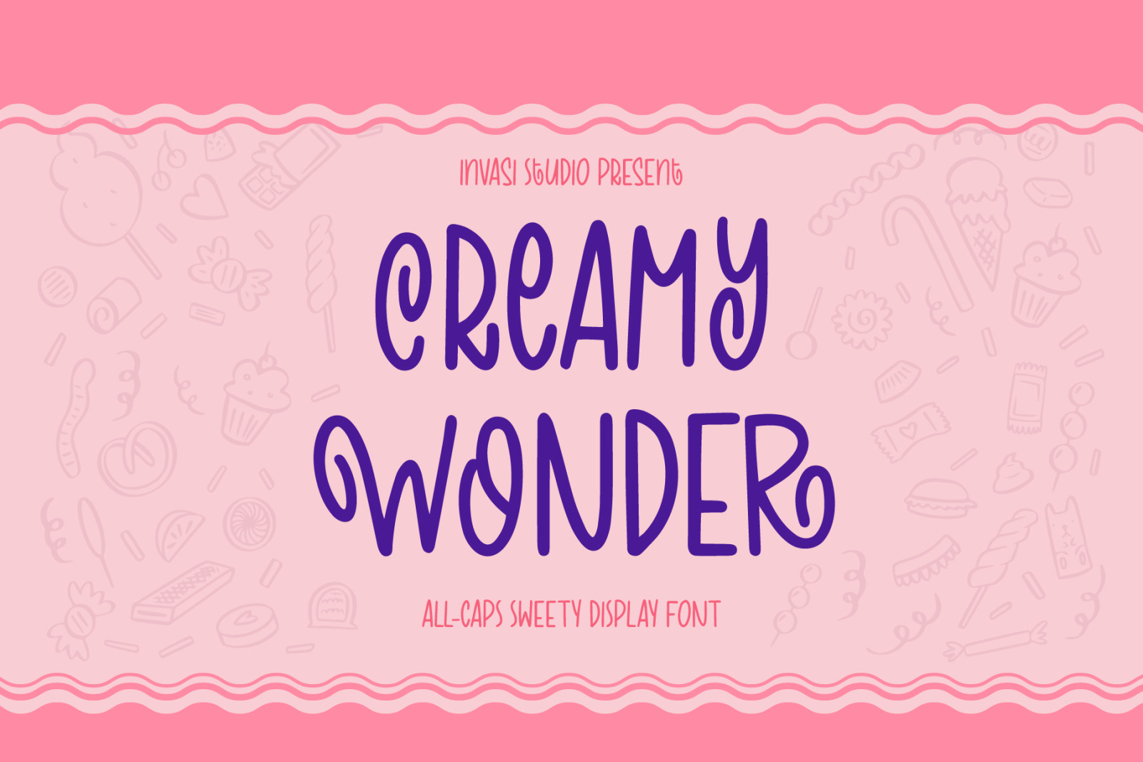 Creamy Wonder | Display Font Creamy Wonder | Display Font