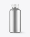 Metallic Bottle Mockup