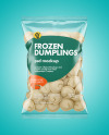 Plastic Bag With Dumplings Mockup