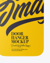 Door Hanger Mockup