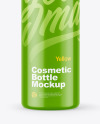 Glossy Cosmetic Bottle with Pump Mockup