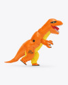 Inflatable T-Rex Costume Mockup