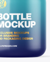 Glossy Bottle w/ Metallic Cap Mockup