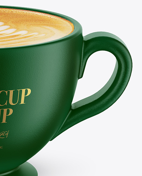 Ceramic Coffee Cup Mockup