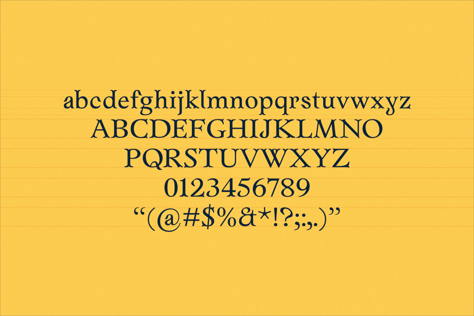 Zenaida Typeface Zenaida Typeface