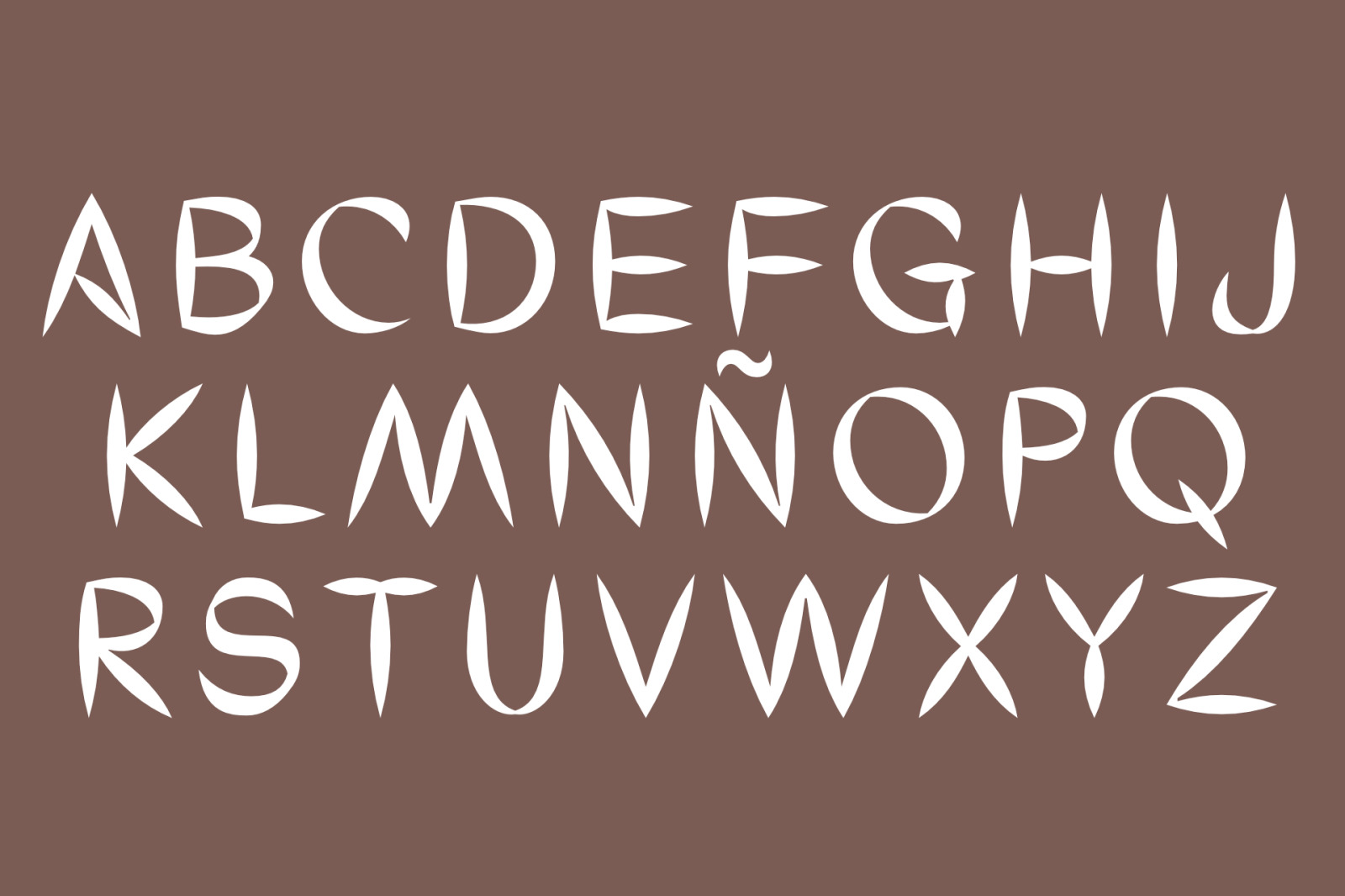 Anahaw Typeface Anahaw Typeface