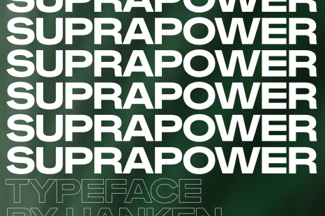 Suprapower Typeface - Display sans