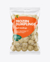 Plastic Bag With Dumplings Mockup