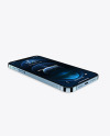 Apple iPhone 12 Pro Max Pacific Blue Mockup