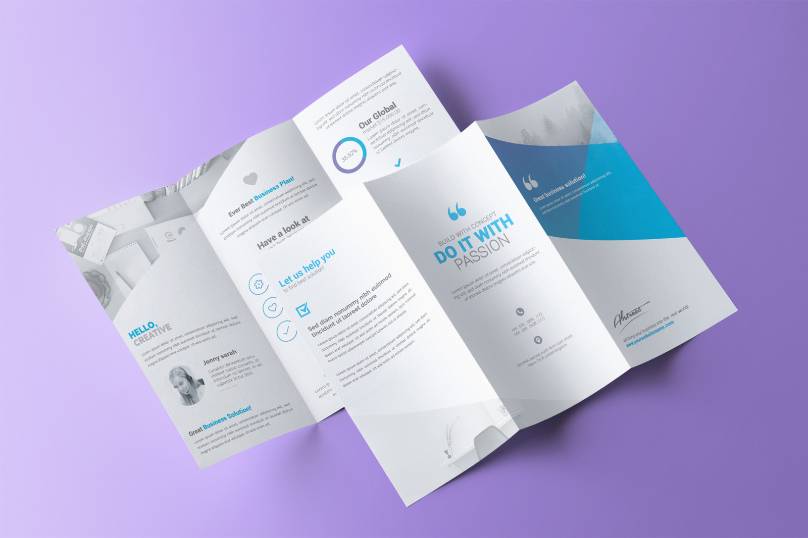 Trifold Brochure Template