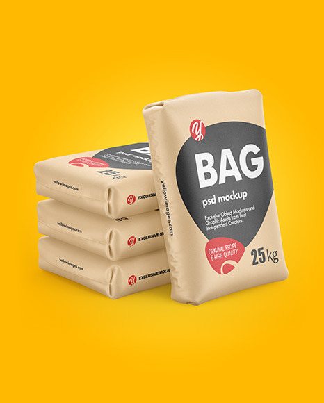 Kraft Bags Mockup