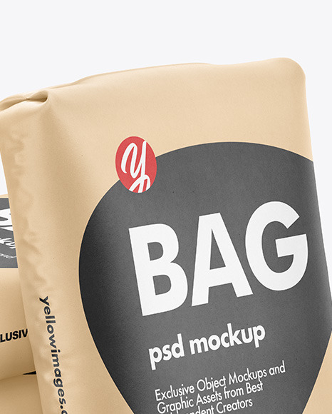 Kraft Bags Mockup