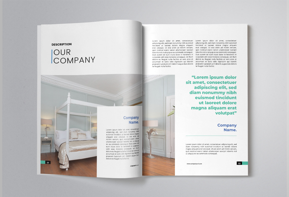 Company Business Annual Report Template