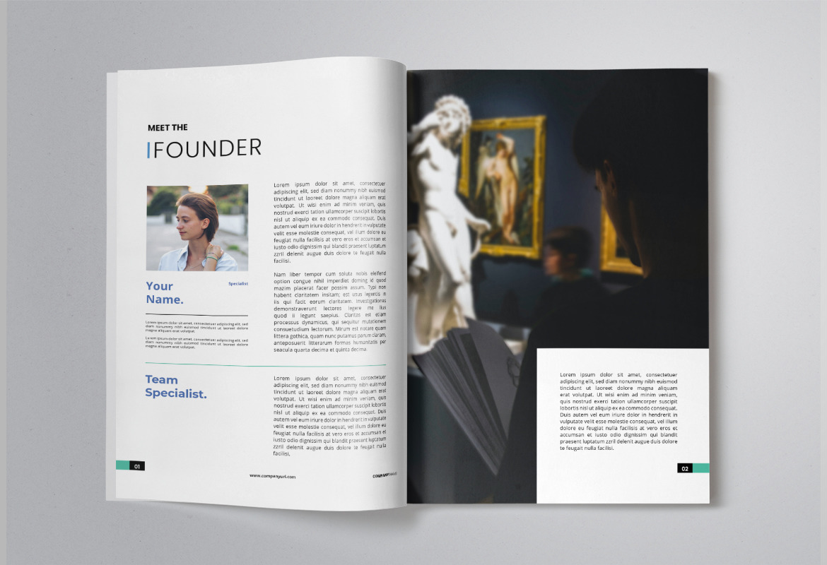 Company Business Annual Report Template Company Business Annual Report Template