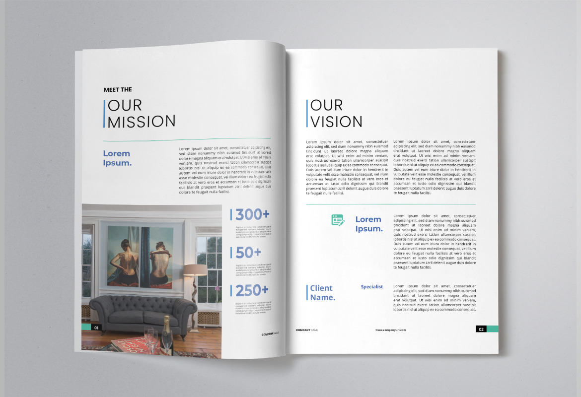 Company Business Annual Report Template